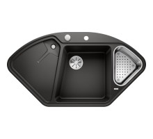 Кухонная мойка Blanco Delta II-F InFino черный 525868