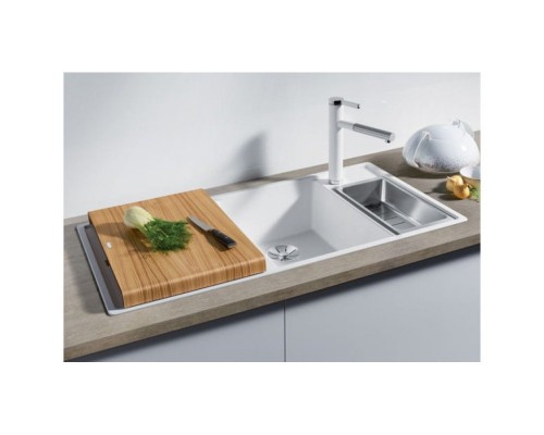Кухонная мойка Blanco Axia III 6S InFino серый беж 523469