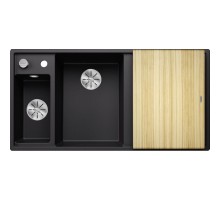 Кухонная мойка Blanco Axia III 6S InFino черный 525849