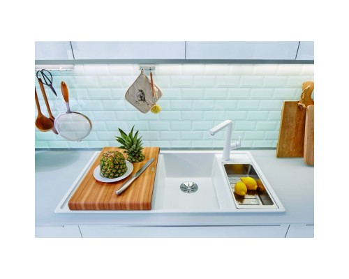 Кухонная мойка Blanco Axia III 6S InFino серый беж 524650