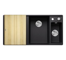 Кухонная мойка Blanco Axia III 6 S-F InFino черный 525855