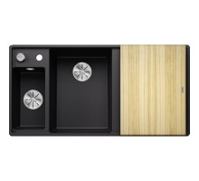 Кухонная мойка Blanco Axia III 6 S-F InFino черный 525853