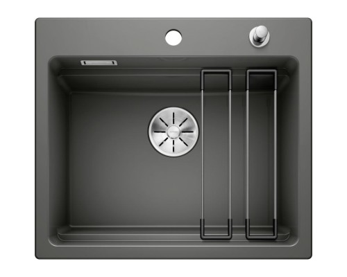 Кухонная мойка Blanco Etagon 6 InFino базальт 525161