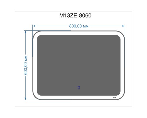 Зеркало 80x60 см Bond M13ZE-8060