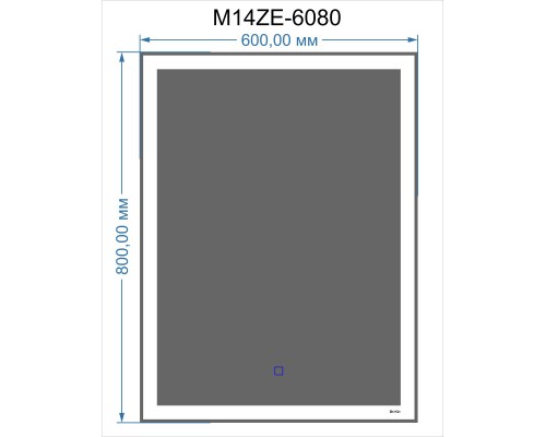 Зеркало 60x80 см Bond M14ZE-6080