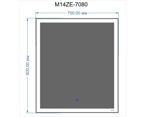 Зеркало 70x80 см Bond M14ZE-7080