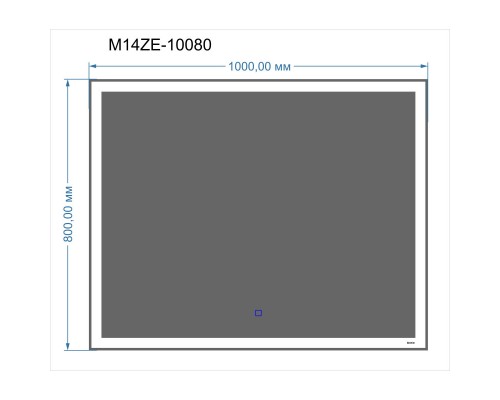 Зеркало 100x80 см Bond M14ZE-10080