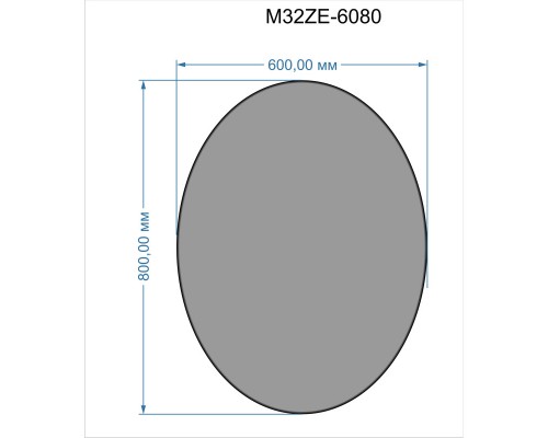 Зеркало 60x80 см Bond Loft M32ZE-6080