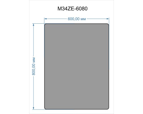 Зеркало 60x80 см Bond Loft M34ZE-6080