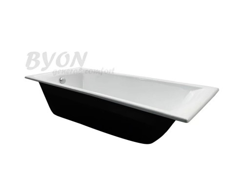 Чугунная ванна 170x75 см без ручек Byon Milan V0000083