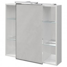 Зеркальный шкаф 79,2x76,5 см белый матовый Caprigo Accord 2231-TP811