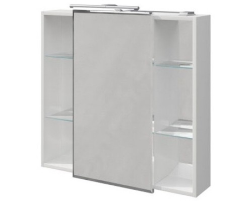 Зеркальный шкаф 79,2x76,5 см белый матовый Caprigo Accord 2231-TP811