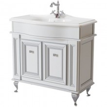 Тумба белый матовый 88,8 см Caprigo Fresco 10613G-B016