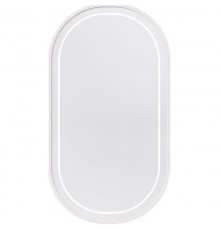 Зеркало 55x95 см белый матовый Caprigo Контур М-359S-В231