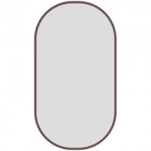 Зеркало 55x95 см шоколад матовый Caprigo Контур М-359-L809