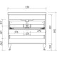 Тумба белый матовый 91,8 см Caprigo Valletta 35318-TP811