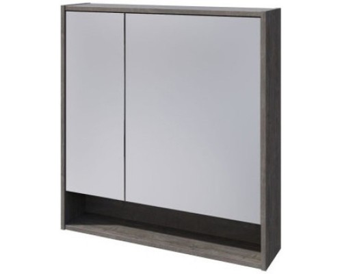 Зеркальный шкаф 75,8x80 см дуб рошелье Caprigo 2051-Дуб рошелье