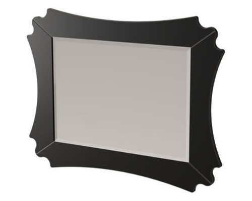 Зеркало 94,9x71,7 см черный матовый Caprigo Bourget 11030-B042