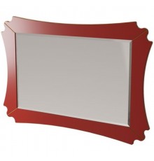 Зеркало 124,6x84,2 см красный матовый Caprigo Bourget 11032-B014