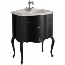 Тумба черный матовый 70,6 см Caprigo Bourget 11011-B042