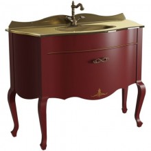 Тумба бордо матовый 115 см Caprigo Bourget 11016-B013