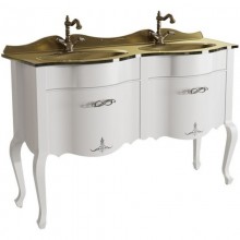 Тумба белый матовый 130,6 см Caprigo Bourget 11017-B016