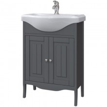 Тумба графит матовый 61,4 см Caprigo Genova 34410-TP810