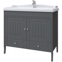 Тумба графит матовый 98 см Caprigo Genova 34416-TP810