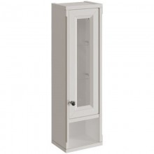 Шкаф одностворчатый белый матовый R Caprigo Jardin 10490R-B031G
