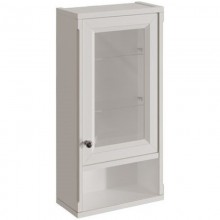 Шкаф одностворчатый белый матовый R Caprigo Jardin 10492R-B031G