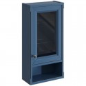 Шкаф одностворчатый синий матовый R Caprigo Jardin 10492R-B036