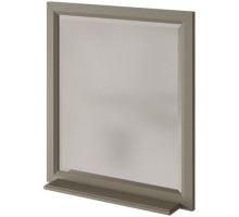Зеркало 72,5x81,4 см серый матовый Caprigo Jardin 10431-B021