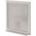 Зеркало 72,5x81,4 см белый матовый Caprigo Jardin 10431-B031G