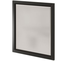 Зеркало 72,5x81,4 см черный матовый Caprigo Jardin 10436-B032