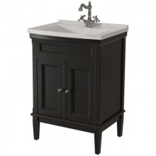Тумба черный матовый 58,6 см Caprigo Jardin 10410A-B032