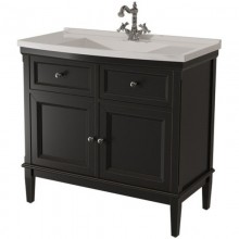 Тумба черный матовый 89,2 см Caprigo Jardin 10413-B032