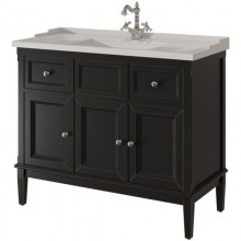 Тумба черный матовый 98 см Caprigo Jardin 10414A-B032