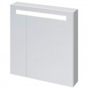 Зеркальный шкаф белый глянец 69,2x71,4 см Cersanit Melar LS-MEL70-Os
