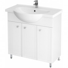 Тумба белый глянец 75,8 см Cersanit Sido SU-SIDO-NATI80