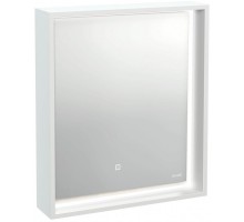 Зеркало 60x70 см белый глянец/дуб Cersanit Louna LU-LOU60-Os