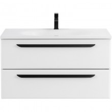 Тумба Bianco Lucido 89,8 см Cezares Eco ECO-900-2C-SO-BL