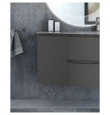 Шкаф одностворчатый 34x55 Grigio Talpa Opaco L Cezares Vague 54907