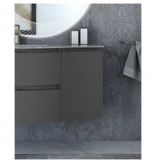 Шкаф одностворчатый 34x55 Grigio Talpa Opaco R Cezares Vague 54906