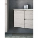 Шкаф одностворчатый 34x55 Rovere Sbiancato L Cezares Vague 54849