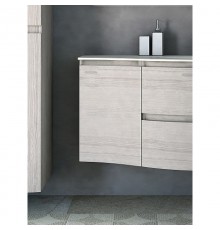 Шкаф одностворчатый 34x55 Rovere Sbiancato L Cezares Vague 54849