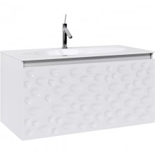 Тумба белый глянец 99 см Clarberg Dune DUN0110