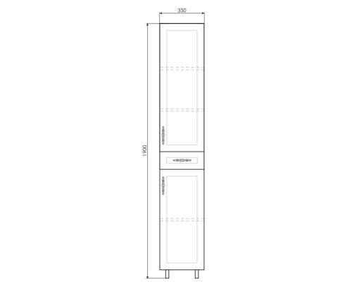 Колонна напольная слоновая кость Comforty Севилья 00004137101