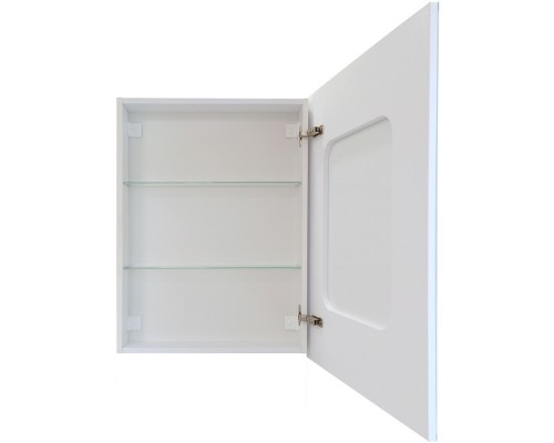 Зеркальный шкаф 55x80 см белый R Conti Allure MBK003