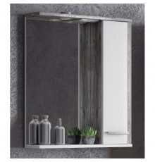Зеркальный шкаф 75x74 см антик Corozo Лорена SD-00000296