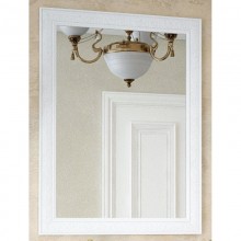 Зеркало 80x80 см белый глянец Corozo Классика SD-00000271